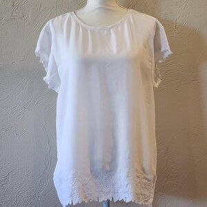 LOFT Lace Detail Blouse